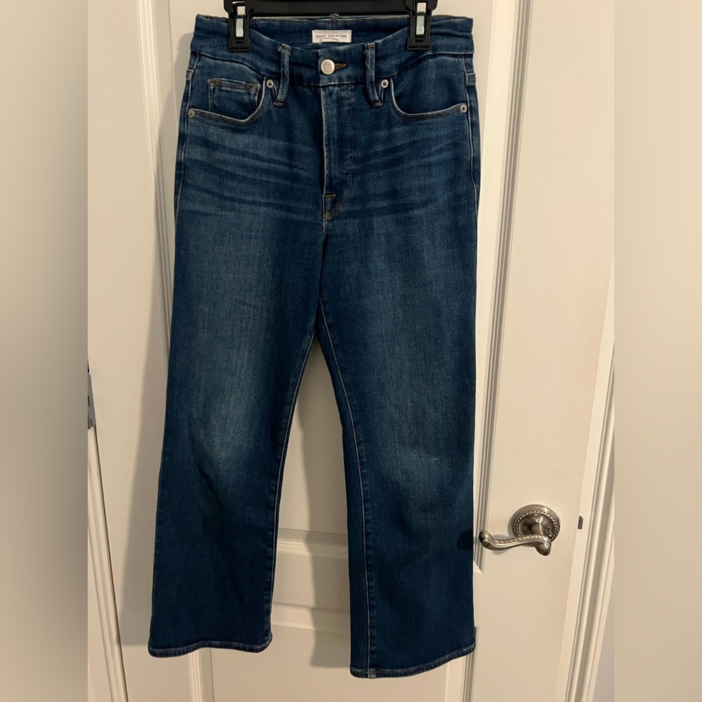 Women’s Good American 4/27 cropped jean